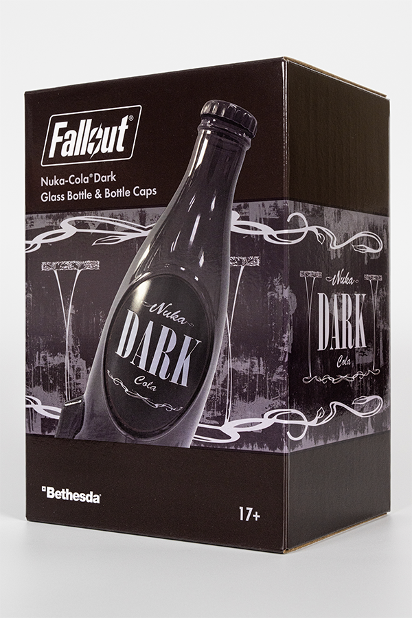 Fallout Nuka-Cola Dark Glass Bottle & Caps