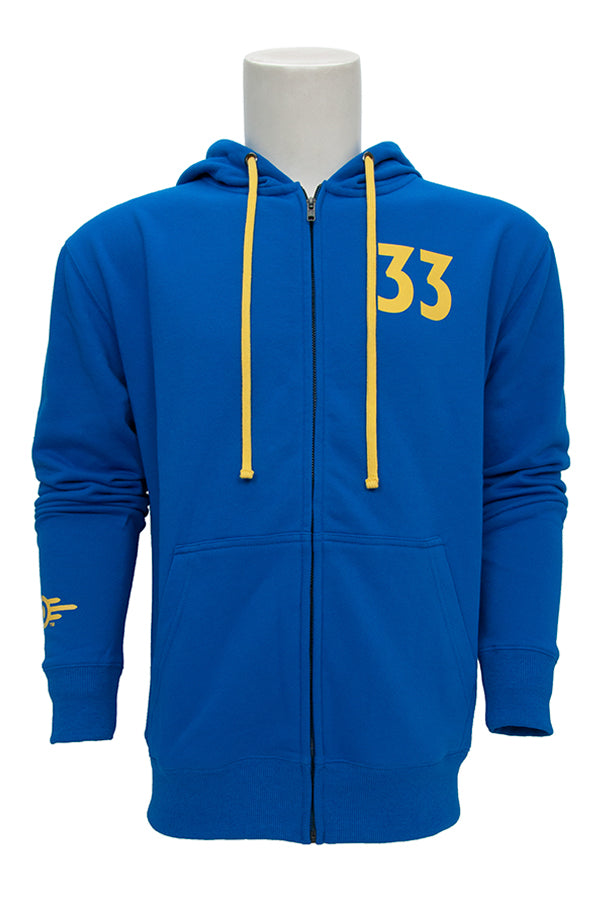 Fallout Vault 33 Zip-Up Hoodie