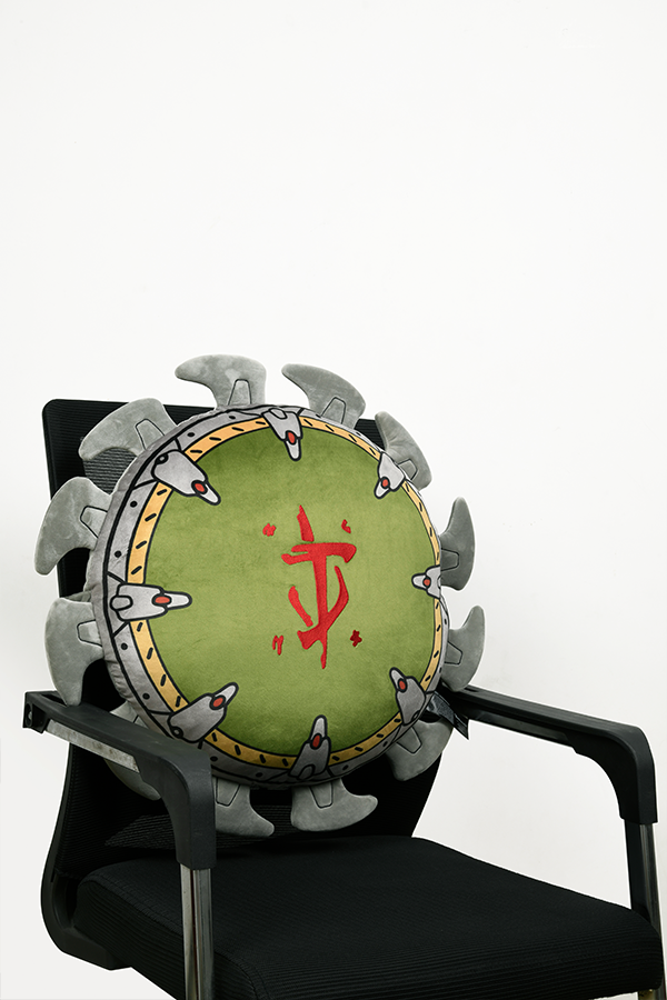 DOOM: The Dark Ages Shield Pillow Plush