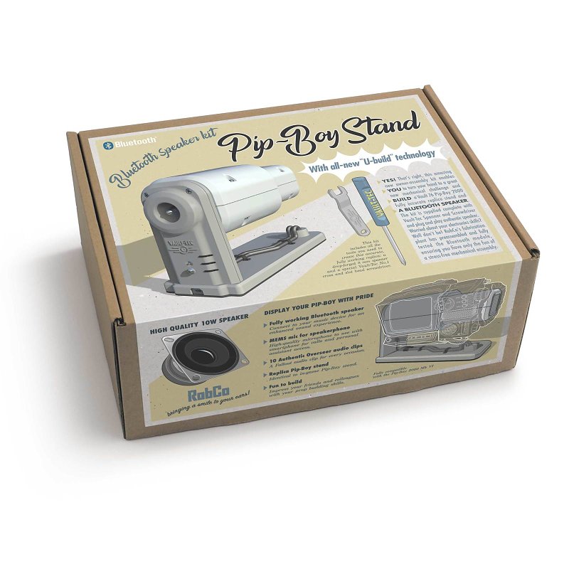 Pip-Boy Bluetooth Speaker Stand Kit