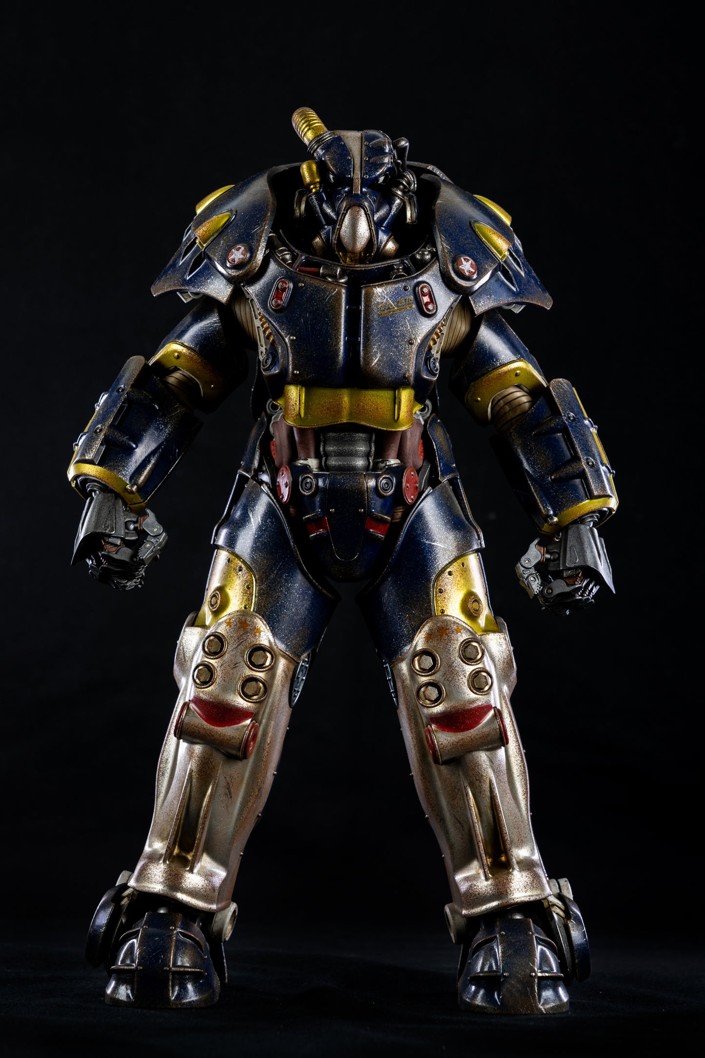 Front view of Tricentennial collectible figure