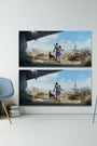 Fallout Neighborhood Patrol Canvas Print