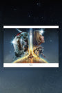Starfield Journey Through Space Lithograph