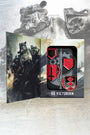 Brotherhood of Steel Rank Pin Set