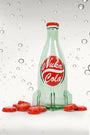 Fallout Nuka Cola Glass Bottle & Cap