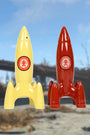 Red Rocket Salt and Pepper Shaker Set
