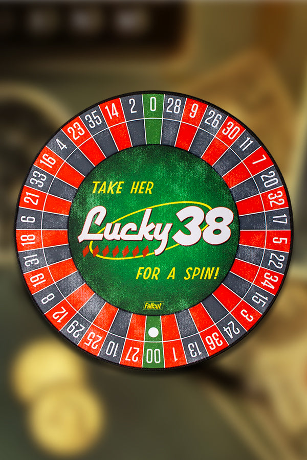 Lucky 38 Oversized Mousepad
