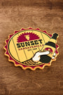 Sunset Sarsaparilla Pin
