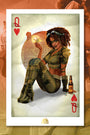 Sunset Pin-up Lithograph