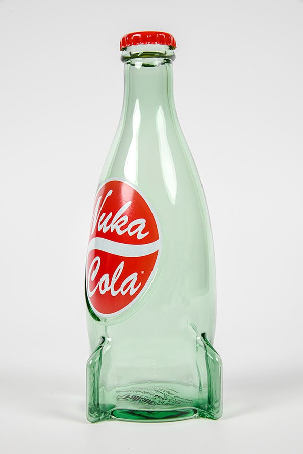 Image: Fallout Nuka Cola Glass Bottle & Cap side view