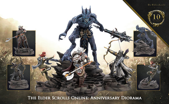 The Elder Scrolls Online 10-Year Anniversary Diorama