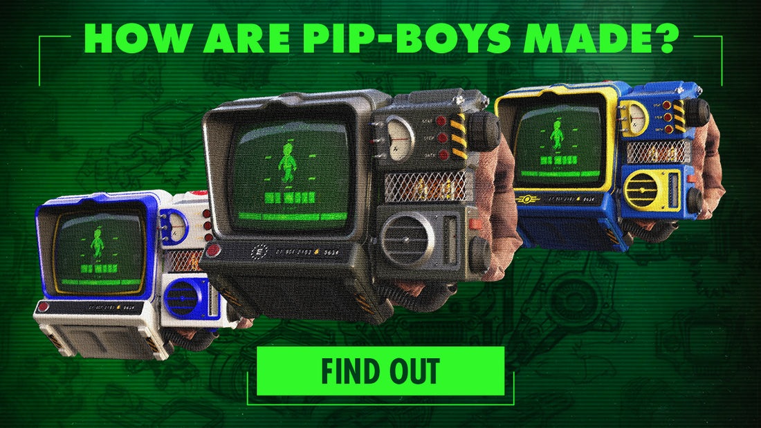 PipBoy Production Process Bethesda Gear Store Official Bethesda