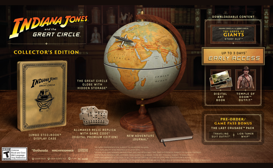 Indiana Jones & The Great Circle Collector's Edition