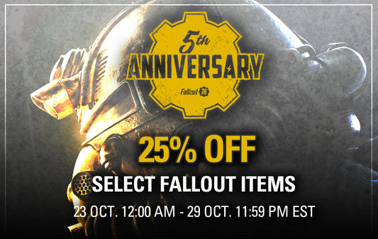 Fallout 76 5th Anniversary Sale and New Products