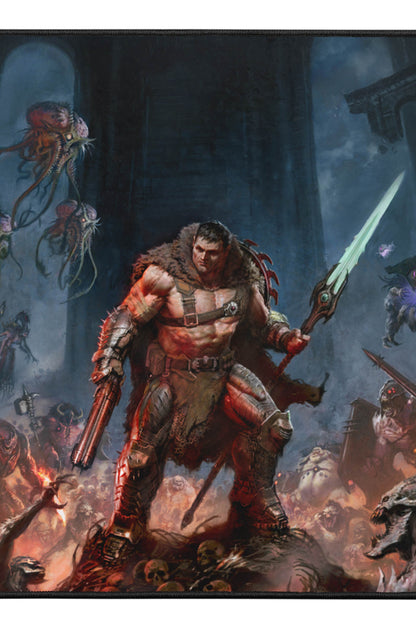 DOOM: The Dark Ages Revelations Key Art Oversized Mousepad