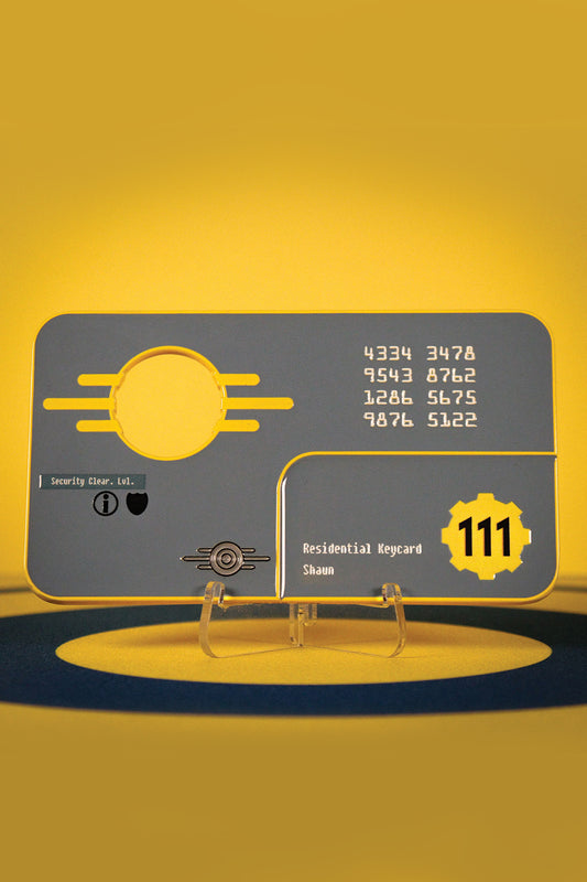 Fallout 4: Vault 111 Limited Edition Security Keycard Replica