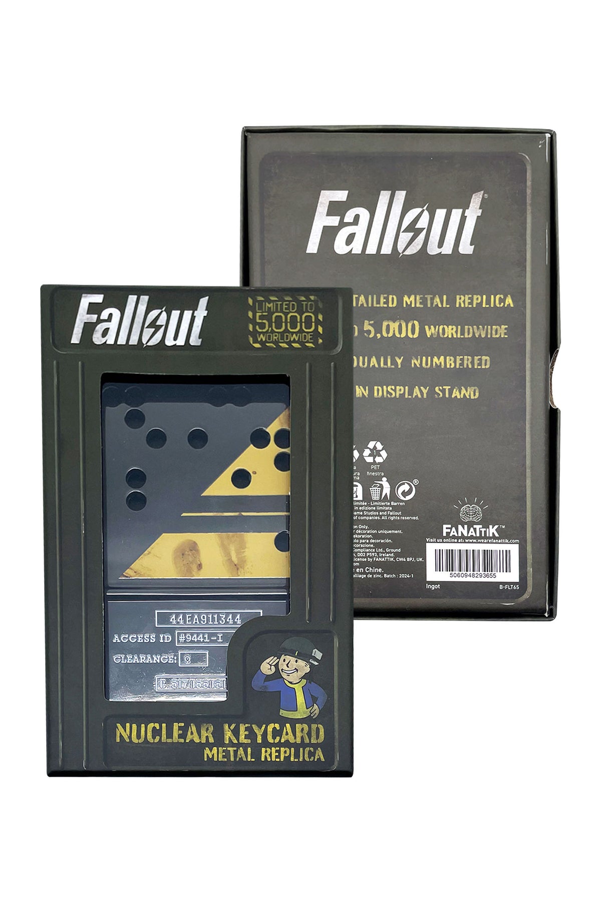 Fallout Limited Edition Nuclear Keycard Replica
