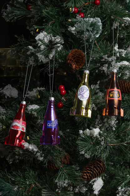 Fallout Nuka-Cola Glass Bottle Tree Ornament Set (Series 2)