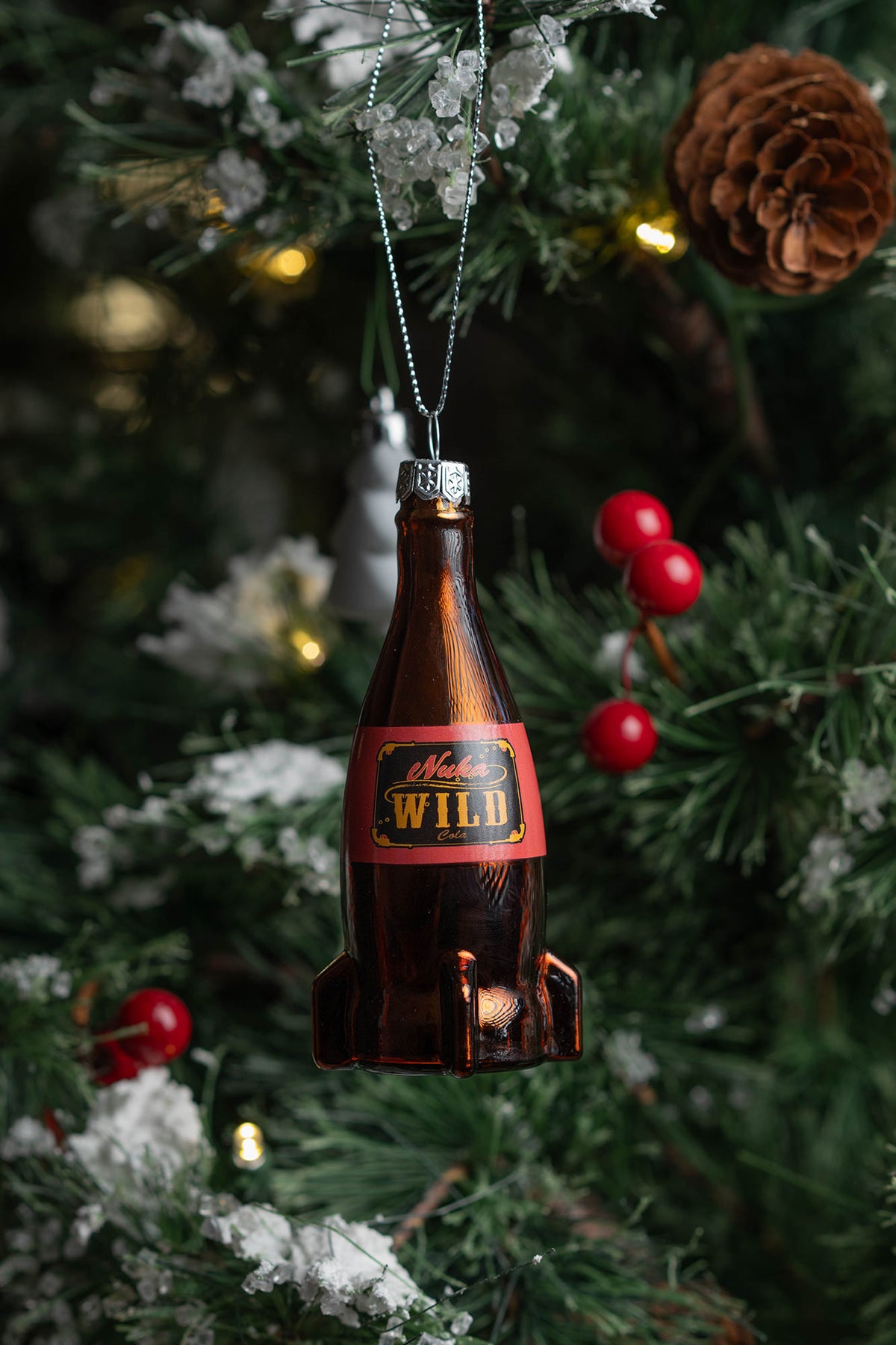Fallout Nuka-Cola Glass Bottle Tree Ornament Set (Series 2)