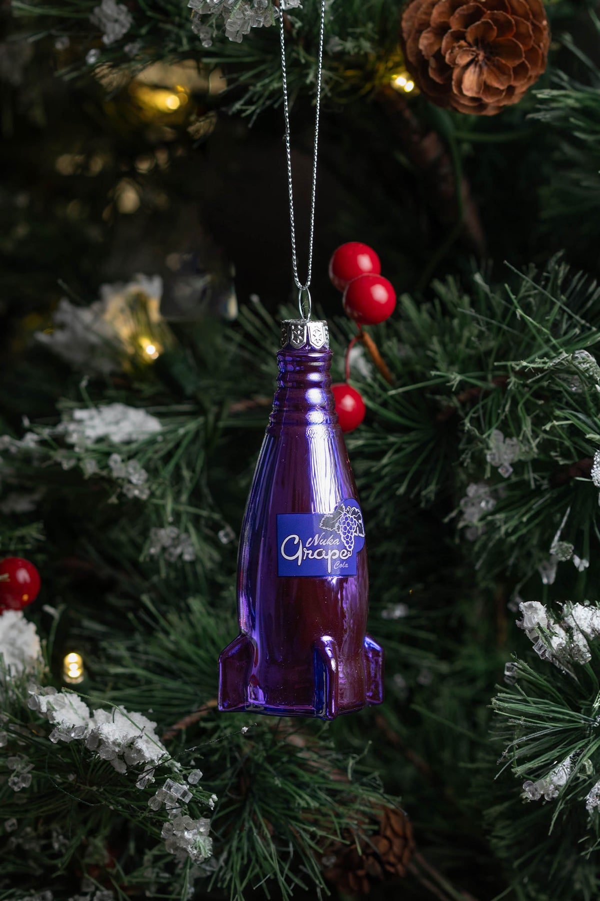 Fallout Nuka-Cola Glass Bottle Tree Ornament Set (Series 2)