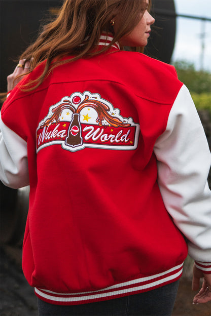 Fallout Nuka-World Geyser Varsity Jacket