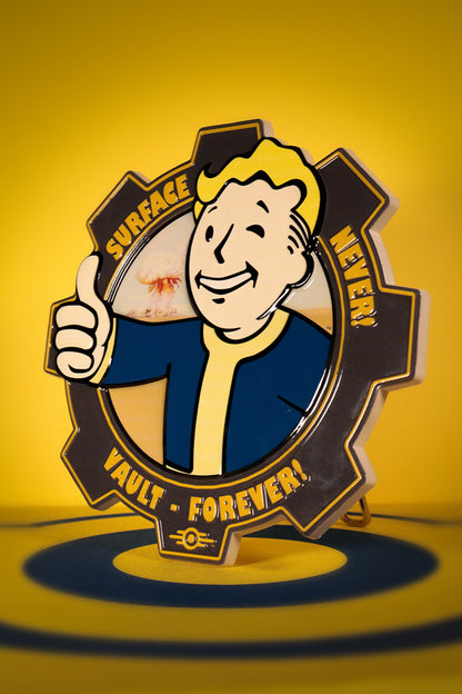 Fallout Vault Boy Resin Plaque