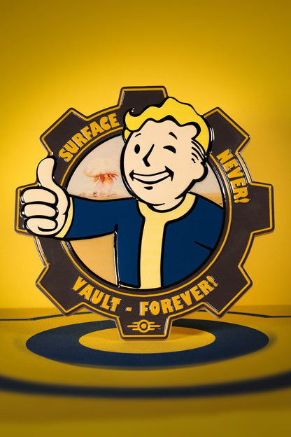 Fallout Vault Boy Resin Plaque