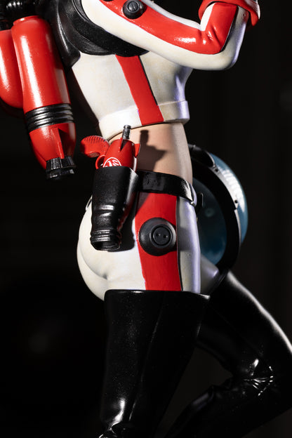 Fallout Nuka-Girl Rocketsuit Statue
