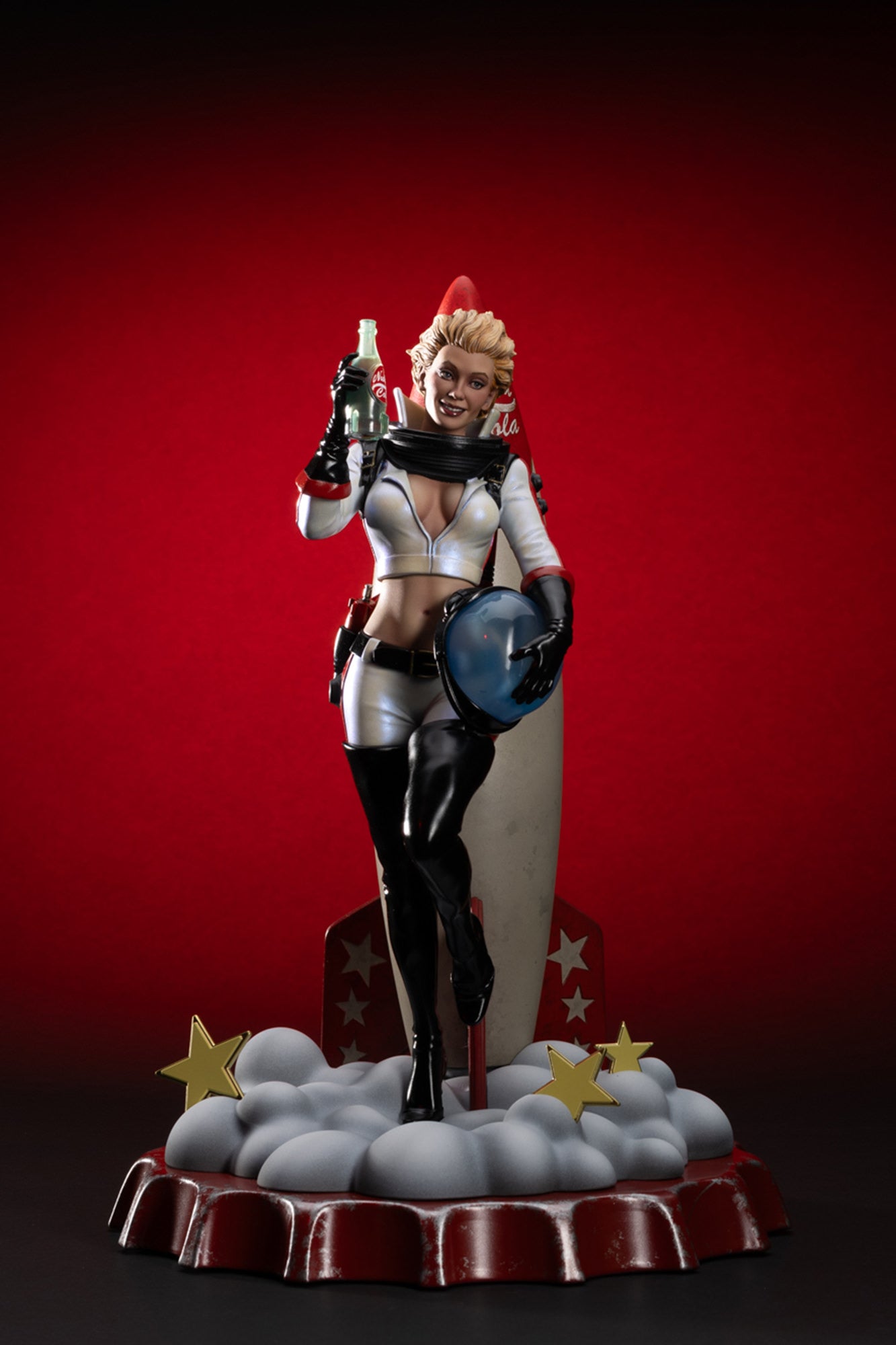 Fallout Nuka-Girl Rocketsuit Statue