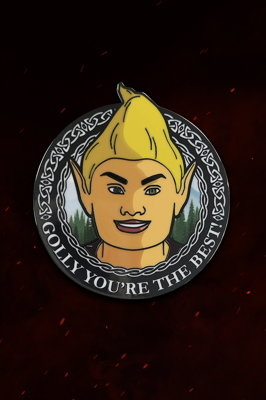 The Elder Scrolls IV: Oblivion Adoring Fan Pin Badge
