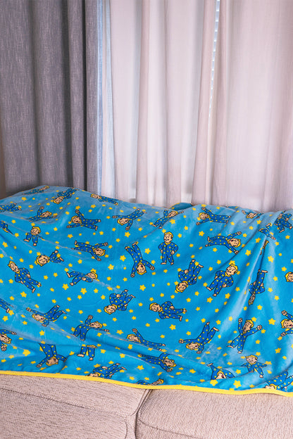 Fallout Well Rested Throw Blanket