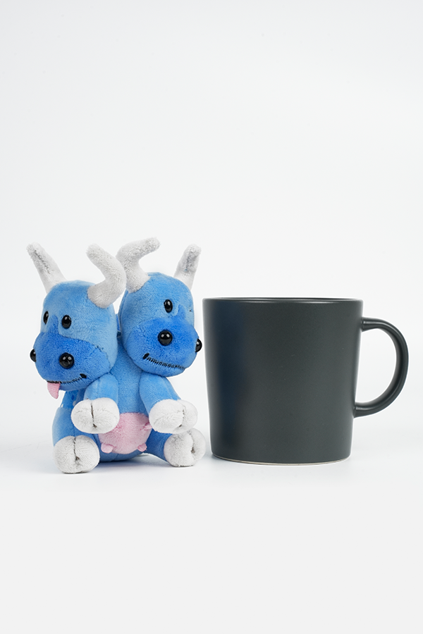 Fallout Blue Brahmin Keychain Companion