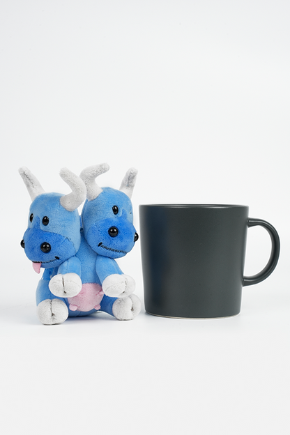 Fallout Blue Brahmin Keychain Companion