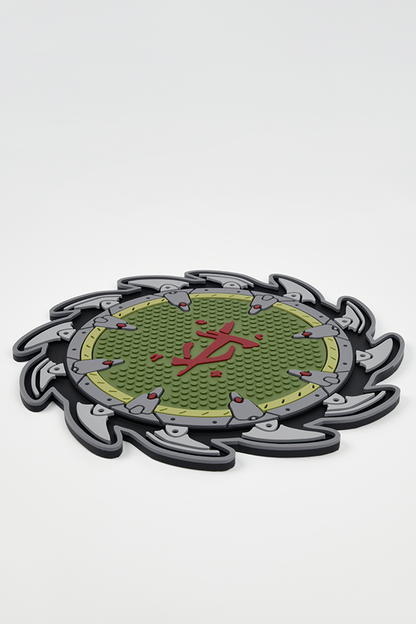 DOOM: The Dark Ages Shield Saw Bar Mat