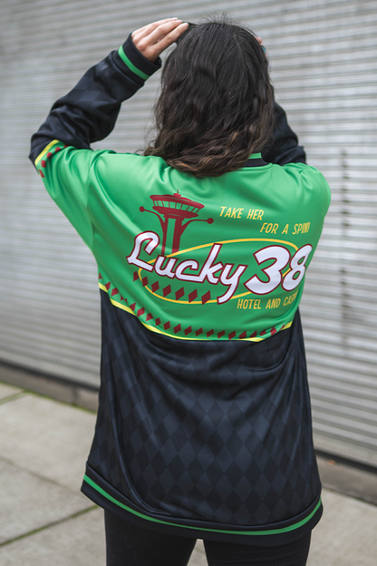 Fallout New Vegas Lucky 38 Bomber Jacket