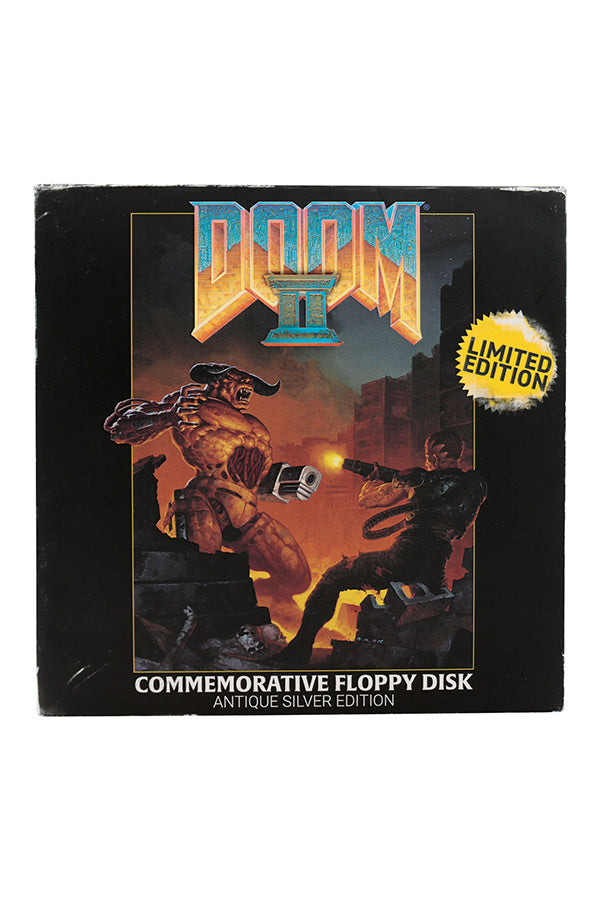 DOOM 2 Commemorative Floppy Disk (Antique Silver Edition)