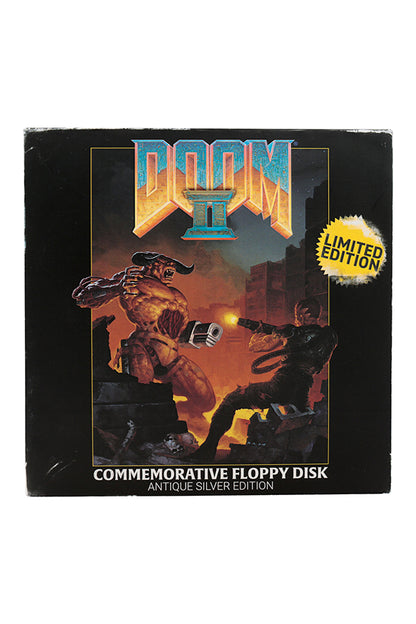 DOOM 2 Commemorative Floppy Disk (Antique Silver Edition)