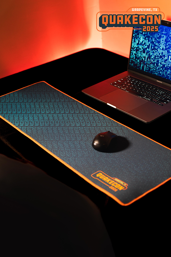 QuakeCon 2025 Oversized Mouse Pad