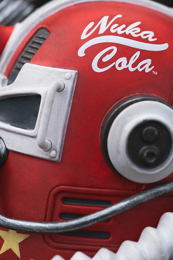 Fallout Nuka-Cola Power Armor Helmet Mini Desktop Statue