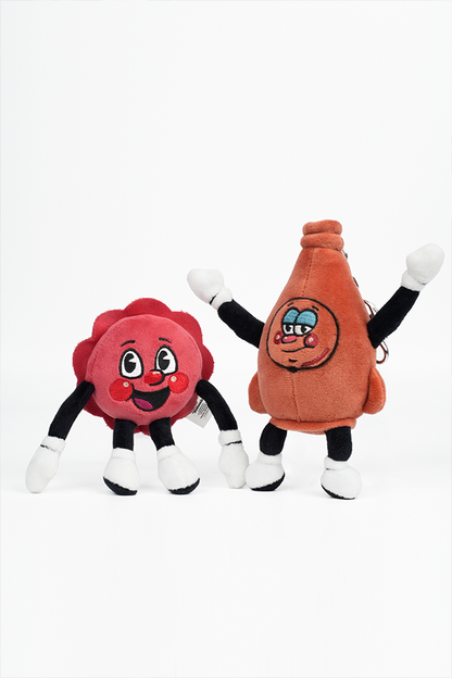 Fallout Bottle and Cappy Keychain Companion Set
