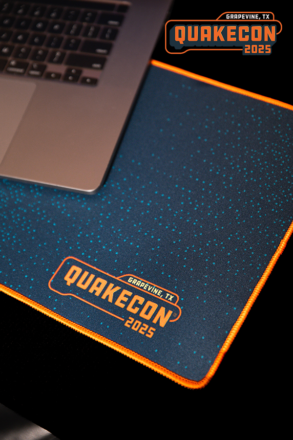 QuakeCon 2025 Oversized Mouse Pad