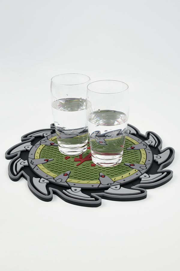 DOOM: The Dark Ages Shield Saw Bar Mat