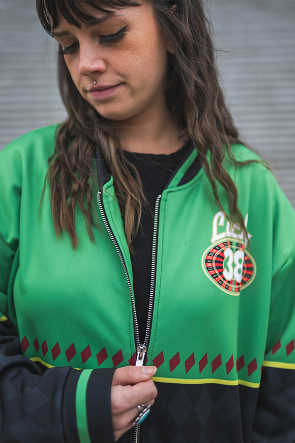 Fallout New Vegas Lucky 38 Bomber Jacket