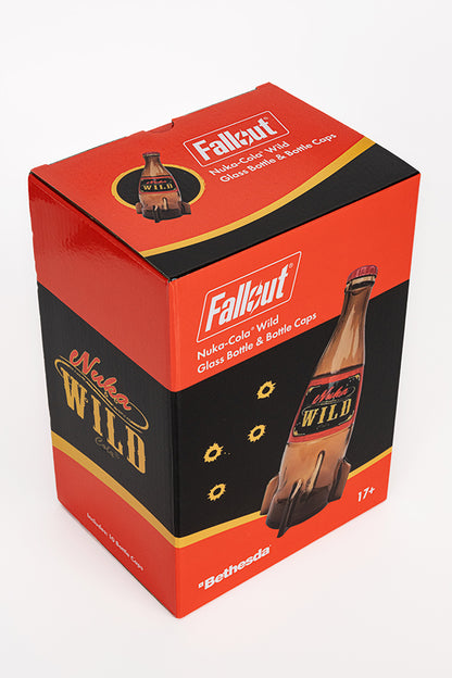 Fallout Nuka Cola Wild Glass Bottle and Cap