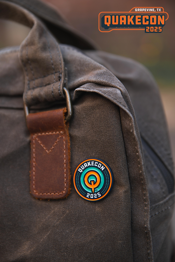 QuakeCon 2025 Enamel Pin