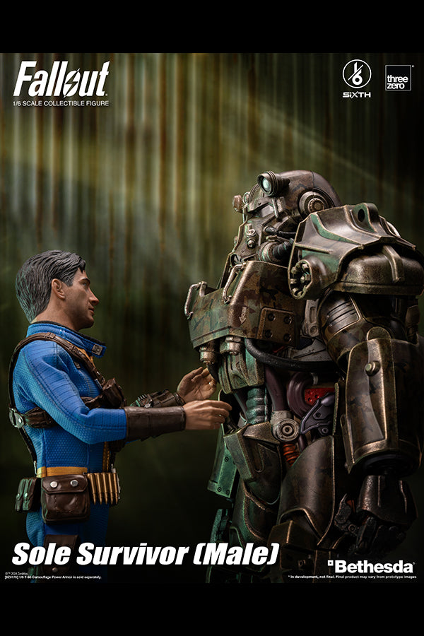 Fallout Dc Fallout 1/6 Sole Survivor Male Figure by threezero – Official Bethesda ...