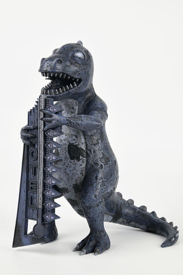 Fallout New Vegas Dinky the T-Rex Statue (Nighttime)