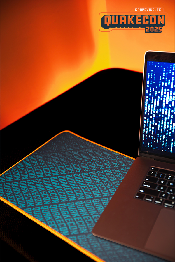 QuakeCon 2025 Oversized Mouse Pad