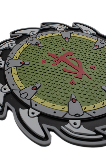 DOOM: The Dark Ages Shield Saw Bar Mat