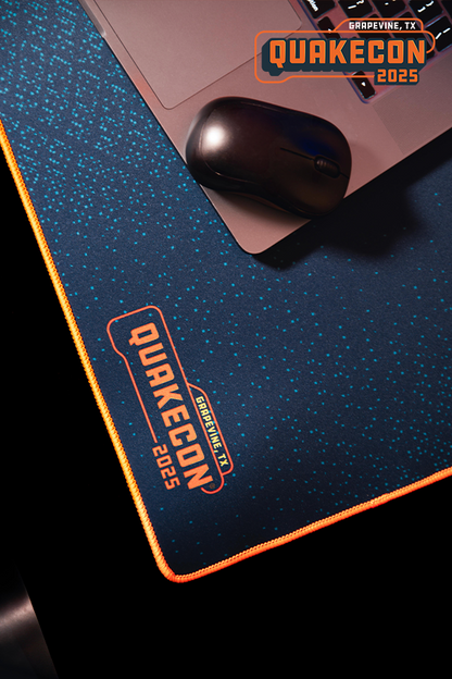 QuakeCon 2025 Oversized Mouse Pad